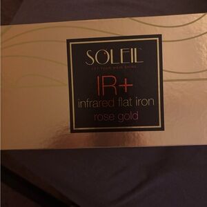 Soleil Rose Gold Infrared Flat Iron